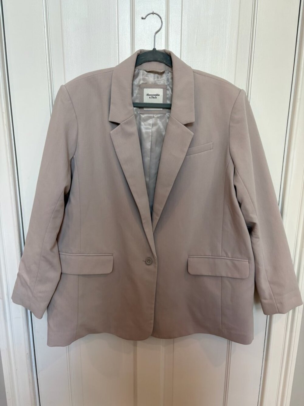 Abercrombie & Fitch, Tailored Single-Button Blazer, Size XL